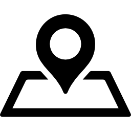 Two convenient locations icon